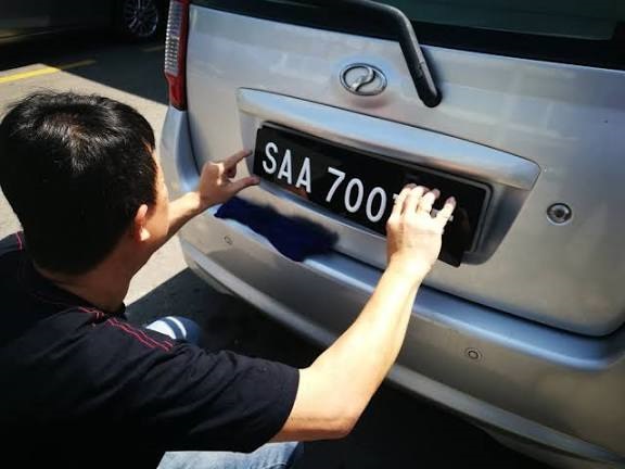 Number Plate Kristel
